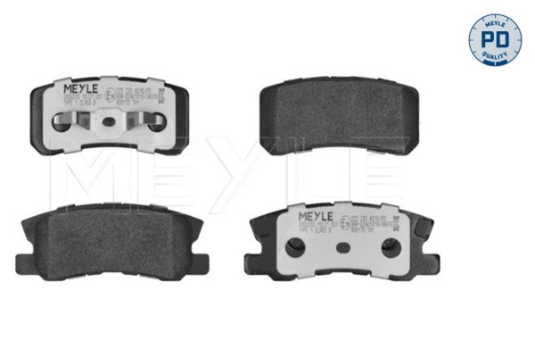 Meyle Bremsbelagsatz, Scheibenbremse MEYLE-PD: Advanced Perform 025 235 8216/PD-image