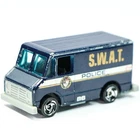 Hot Wheels SWAT Police Delivery Truck Vintage Collectable Diecast 164 Blue