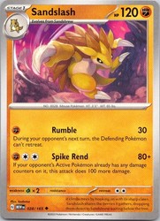 Sandslash 028/165 Uncommon Scarlet & Violet 151