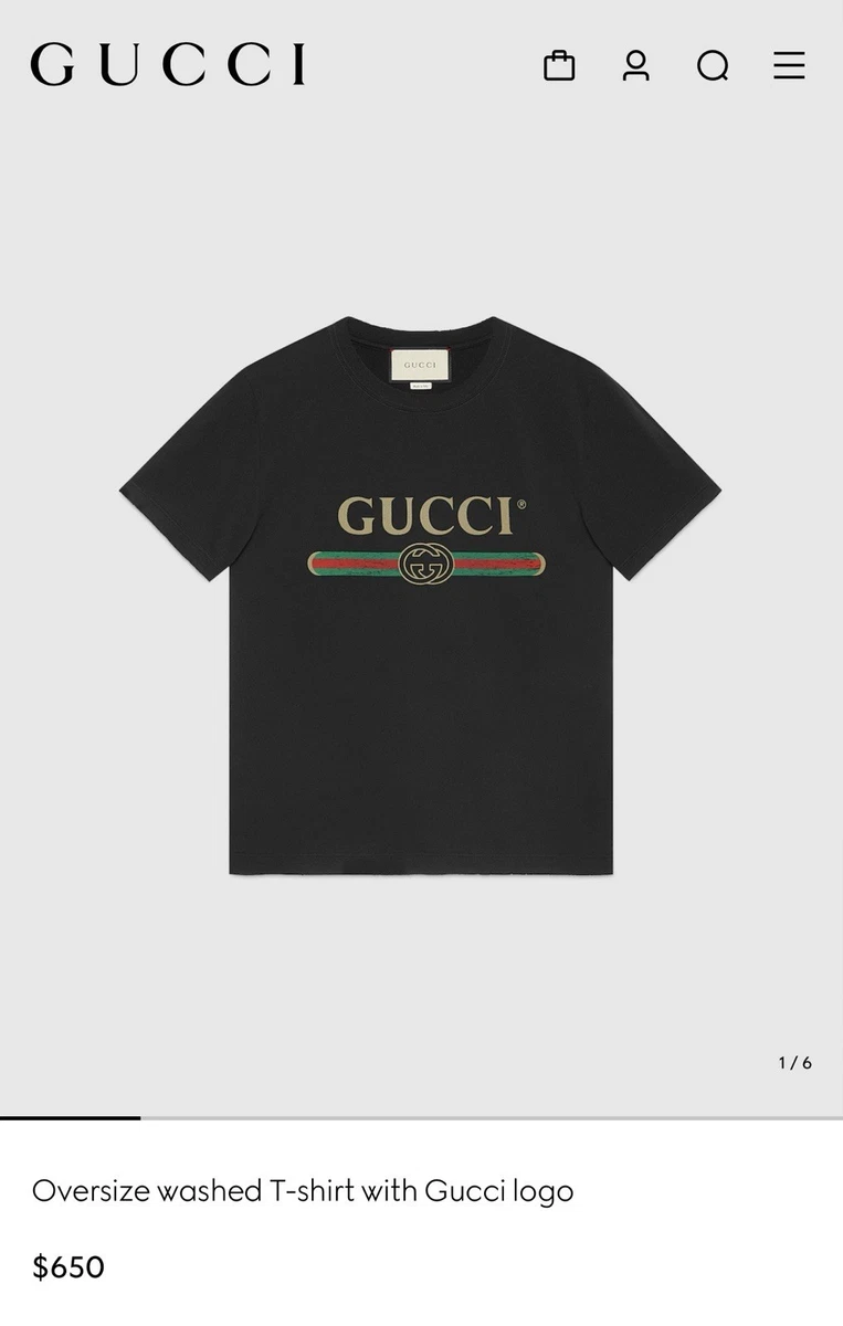 Gucci Black T-Shirts for Men for sale | eBay