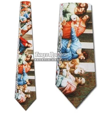 Last Supper Tie Leonardo da Vinci Neckties Mens Art Neck Ties Brand New