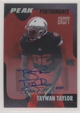 2017 Sage Hit Peak Performance Platinized Red 25/25 Taywan Taylor Auto 2b2