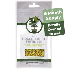 Fiddle Leaf Fig Slow-Release Fertilizer by Perfect Plants - Resealable 5OZ