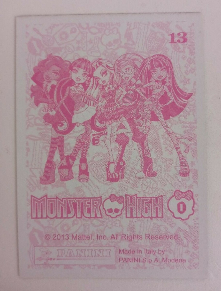 2013 Panini Monster High Sticker (Pick Your Sticker) | eBay
