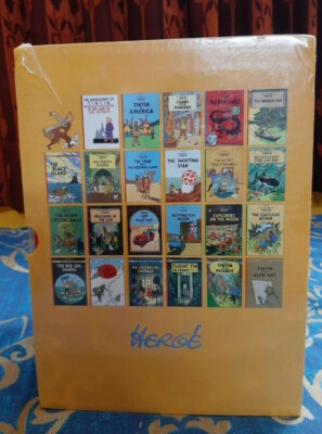 The Adventures Of Tintin Paperback Box Set 23 Book Titles