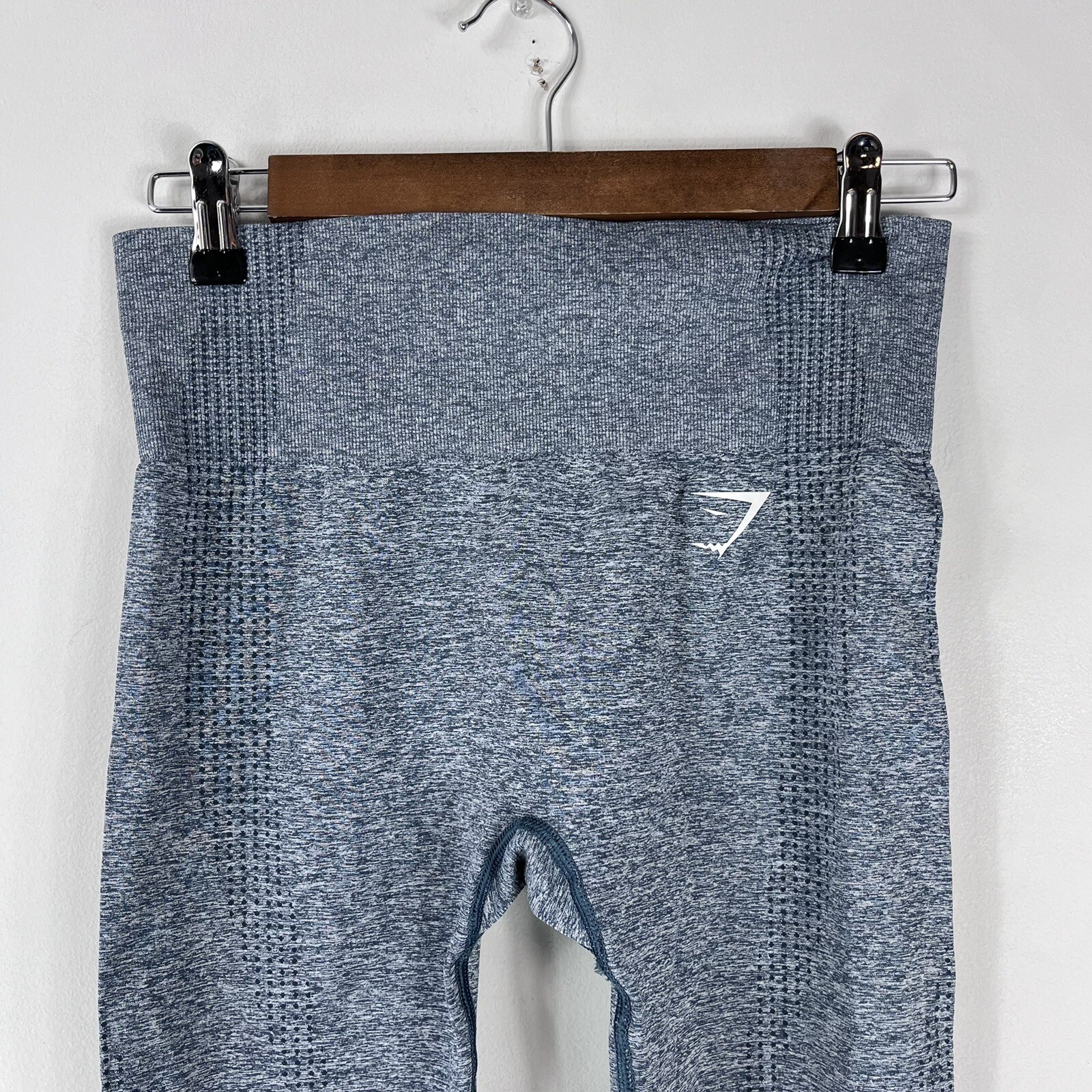 Gymshark Leggings Vital Seamless Leggings Heathered Blue Marl Small eBay