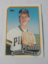 1989 Topps John Smiley Pittsburgh Pirates #322
