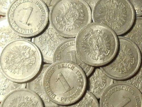 Pièces de monnaie du monde en aluminium de Allemagne