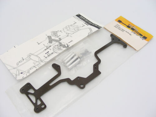 Vintage HPI 73017 SUPER NITRO RS4 MT RALLY Carbon Fiber Upper Radio Plate Tray ! - Picture 3 of 8