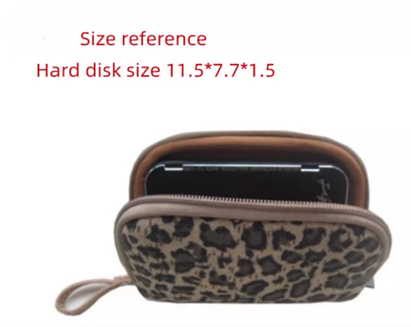 2pcs Thickened Digital Storage Bag Portable Data Cable Mouse Earphone Organizer - Image 2 of 4