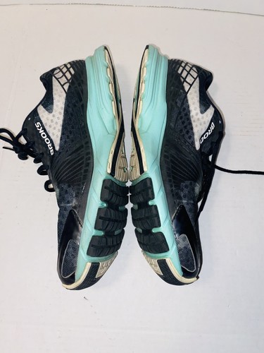 Brooks Launch 3 1202061B071 schwarze Damen-Laufschuhe Schnürschuhe Turnschuhe Größe 11B - Bild 3 von 7