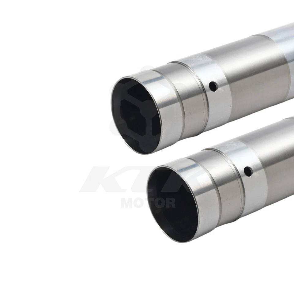 Tubos de horquilla interiores de suspensión delantera 47x596 mm para Kawasaki KX250F KX125 2004-2008 Foto 2 de 4