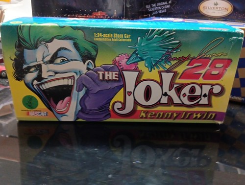 1998 ACTION KENNY IRWIN ##28 TEXACO JOKER BATMAN NASCAR 1:24 SCALE DIE-CAST - Picture 20 of 21