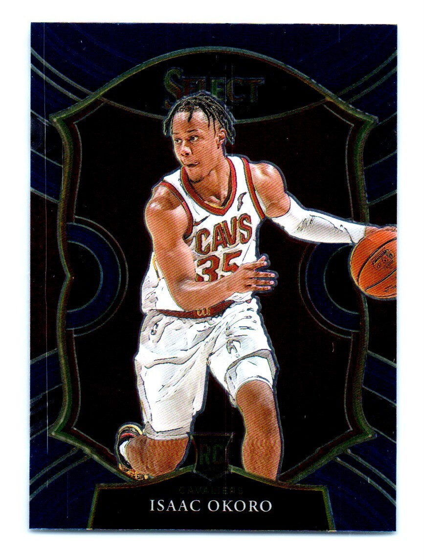 2020-21 Panini Select Blue Isaac Okoro B Rookie Cleveland