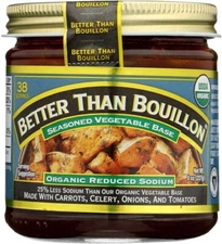 Better Than Bouillon Organic Reduced Sodium Vegetable Base - 8 oz