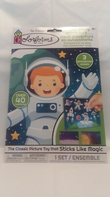 COLORFORMS STICKER STORY ADVENTURE IN SPACE DISNEY/PIXAR CLASSIC FUN ...