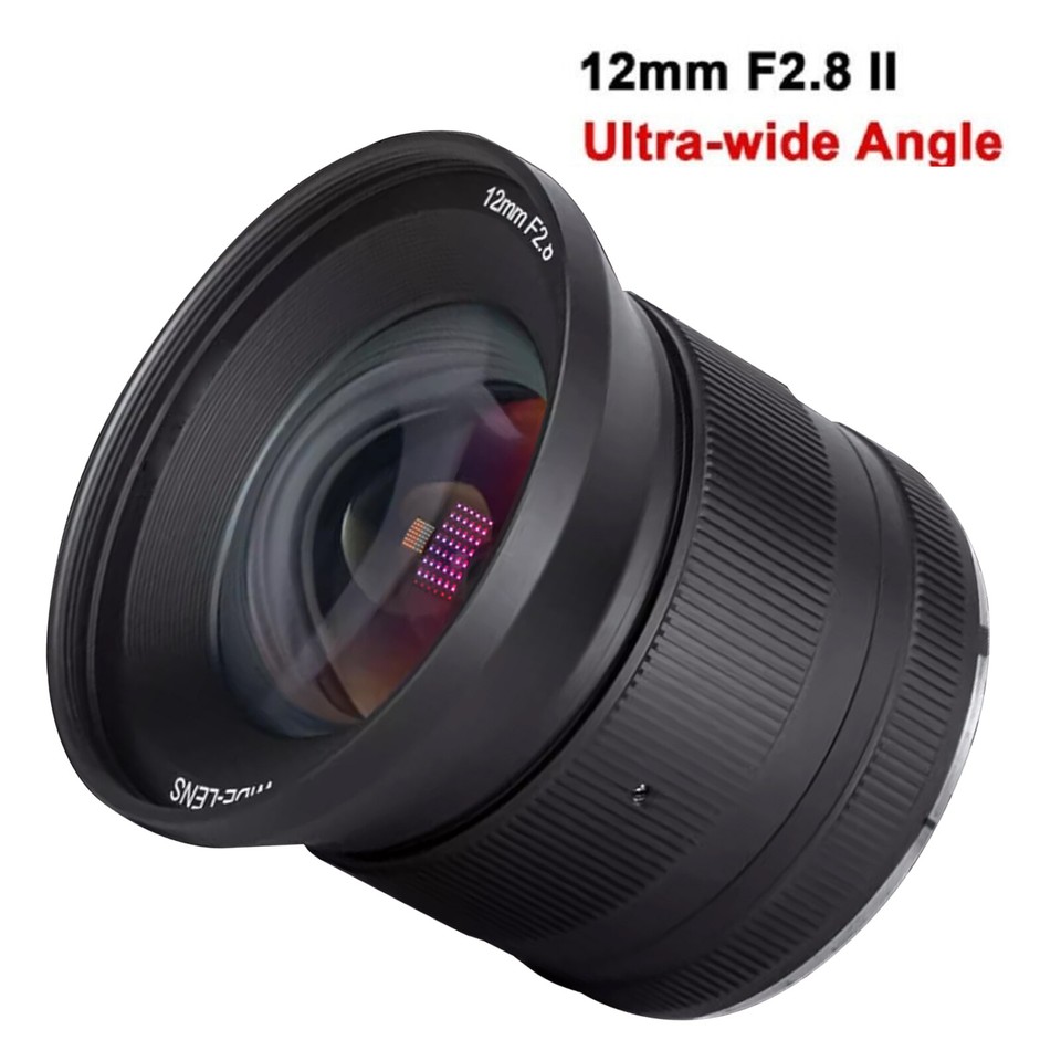 7artisans 12mm F2.8 Mark II – Obiettivo Ultra Grandangolare APS-C A Messa Fuoco Manuale Per Sony E-Mount, Angolo 100°, Distanza Minima 0,15m - 4