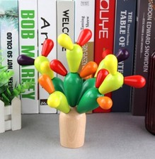 Cactus fruit tree disassembly assembly building blocks for children's puzzle toy