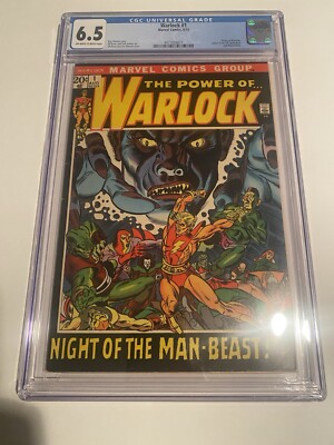 Warlock #1 CGC 6.5 (Marvel Comics August 1972)