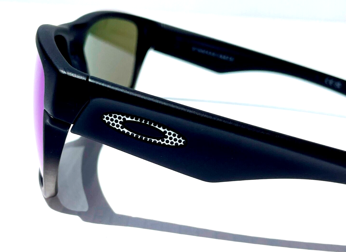 NEW Oakley TWO FACE Machinist BLACK POLARIZED Galaxy JADE Lens