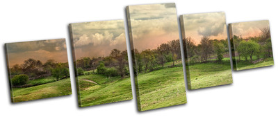Landscape Countryside Field Canvas Art Picture Print Decorative Photo
