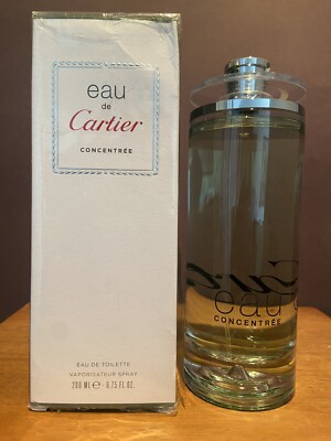 200 Ml Cartier Concentrate Eau De Cartier Concentree By Cartier Oz