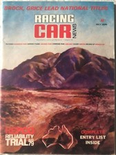 Racing Car News July 1979. Vintage Classic Australian Motor Sport. Brock Grice.