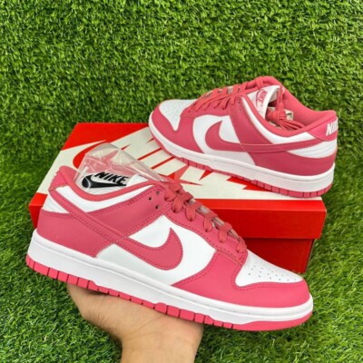 Nike Dunk Low Archaeo Pink Turnschuhe Größe UK 5,5 Weiß DD1503-111