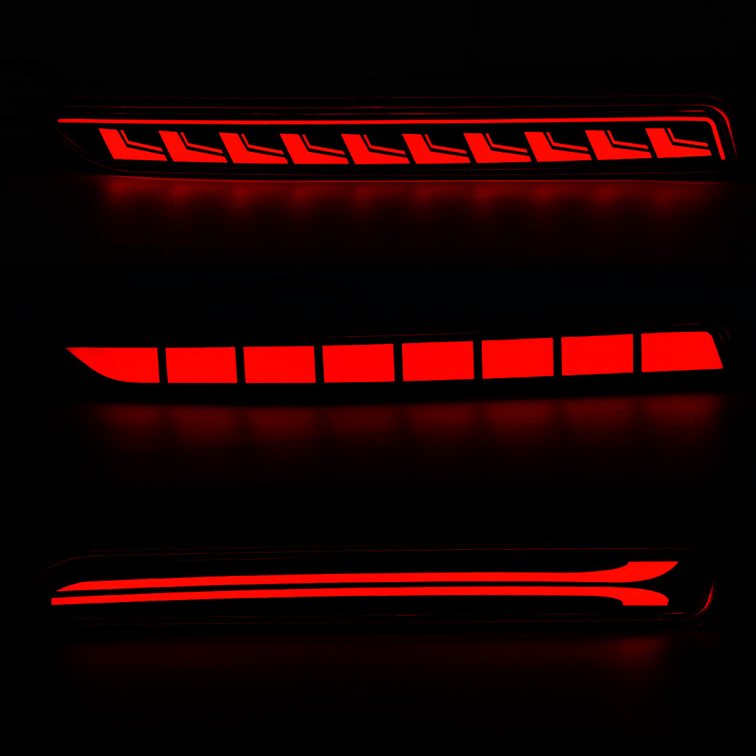 2020-2023 Chevy Suburban Rear Bumper Brake Light Reflector Signal Lamp