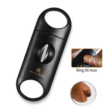 Galiner Plastic Cigar Cutter Knife V-Shaped Stainless Steel Blade Shear Scissors
