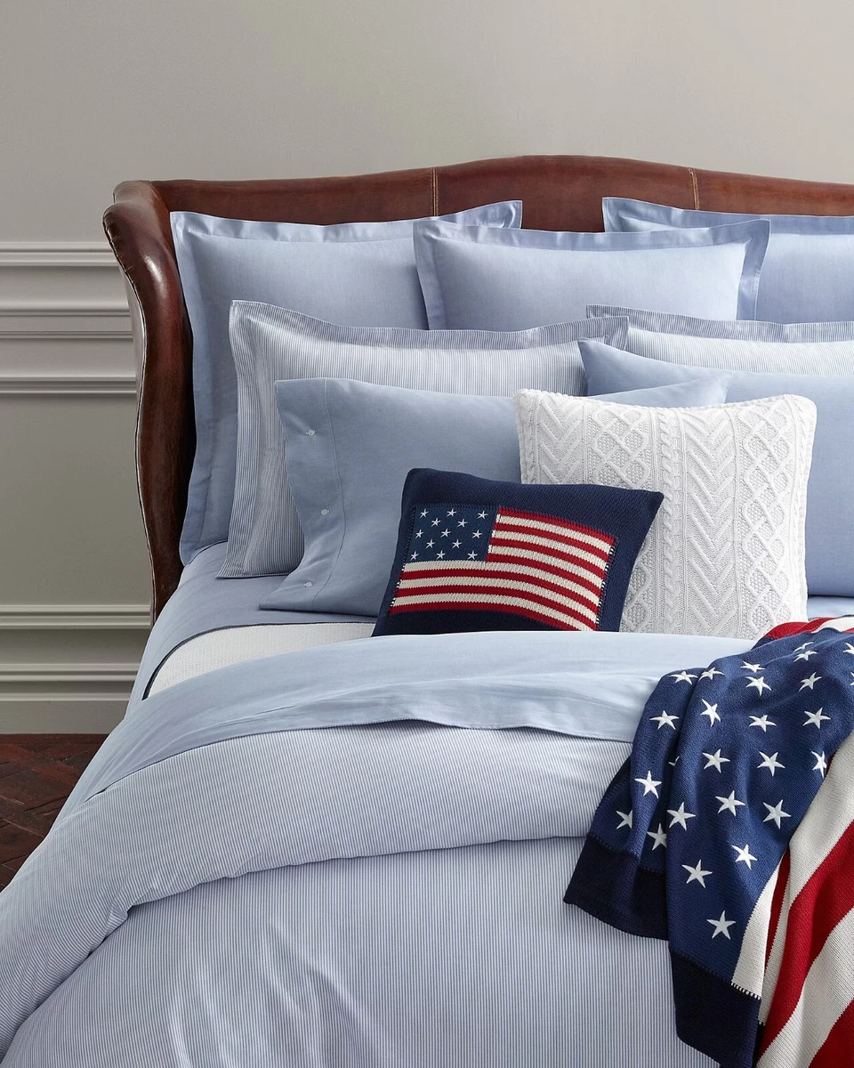 Ralph Lauren Stripes Blue Duvet Covers & Bedding Sets for sale | eBay