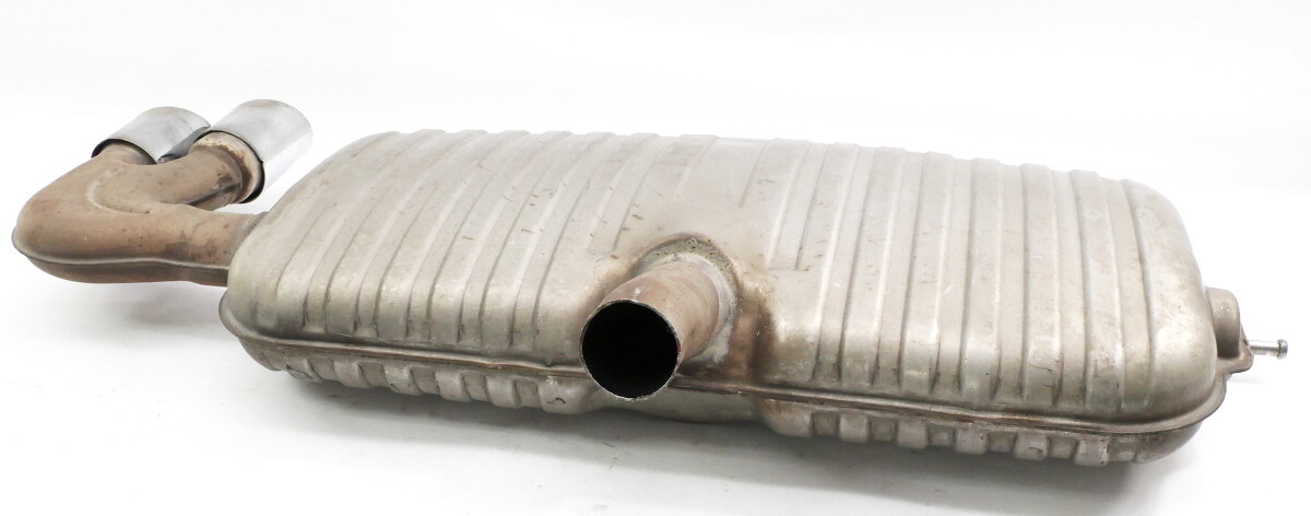 アウディTT 8J用 ステンレスエキゾーストパイプセット 2008 Audi TT 8j 2.0t FSI Muffler Exhaust Pipe OEM 8J0253611G for