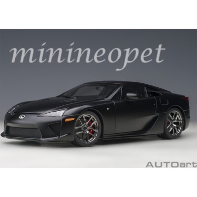 AUTOart LEXUS LFA 1/18 MODEL CAR MATT BLACK 78852 
