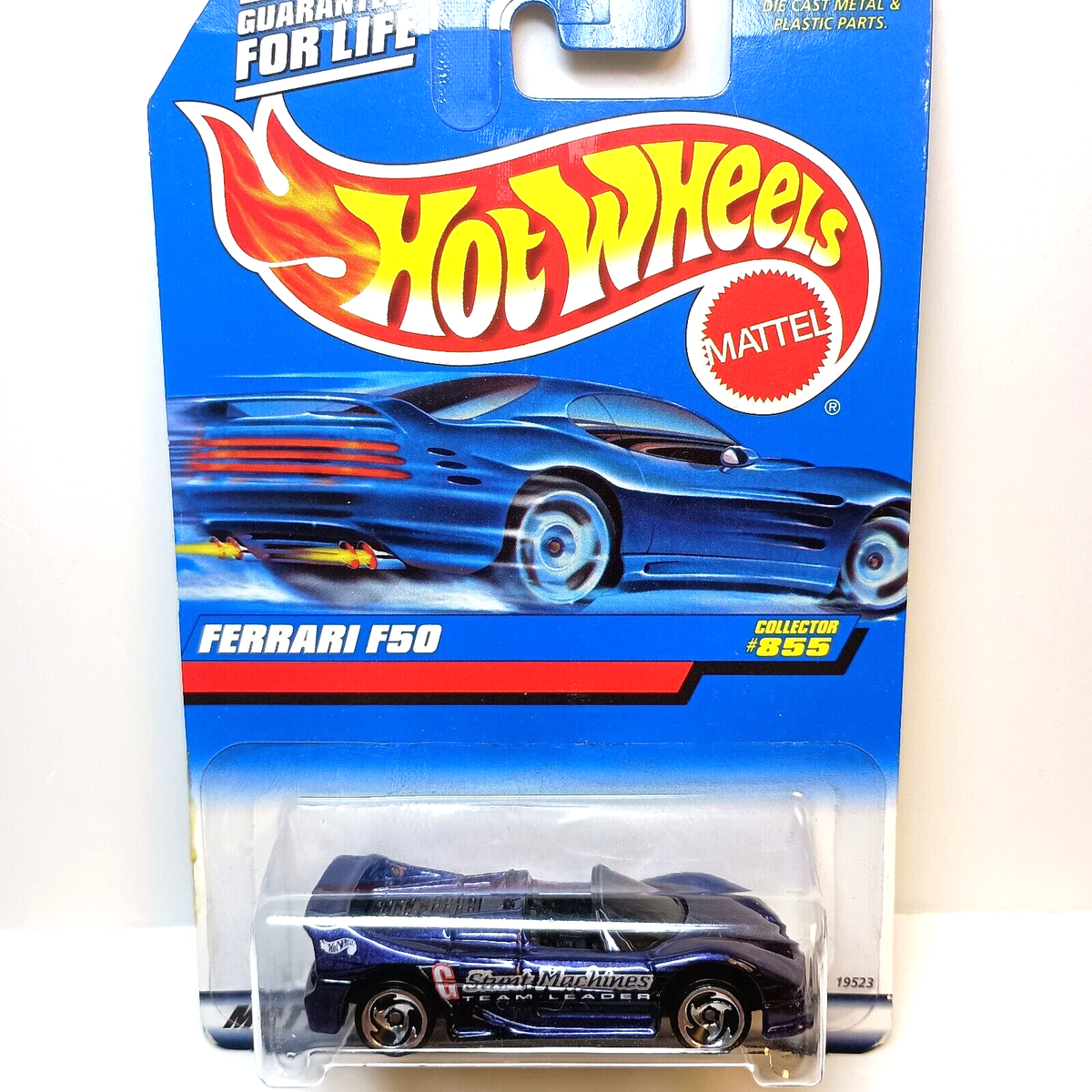 1997 Hot Wheels Collector #855 FERRARI F50 Purple w/Chrome SB