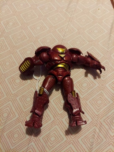 Action Figure 2010 Iron Man Hulkbuster Robot 4.5" Martin Gold Armour
