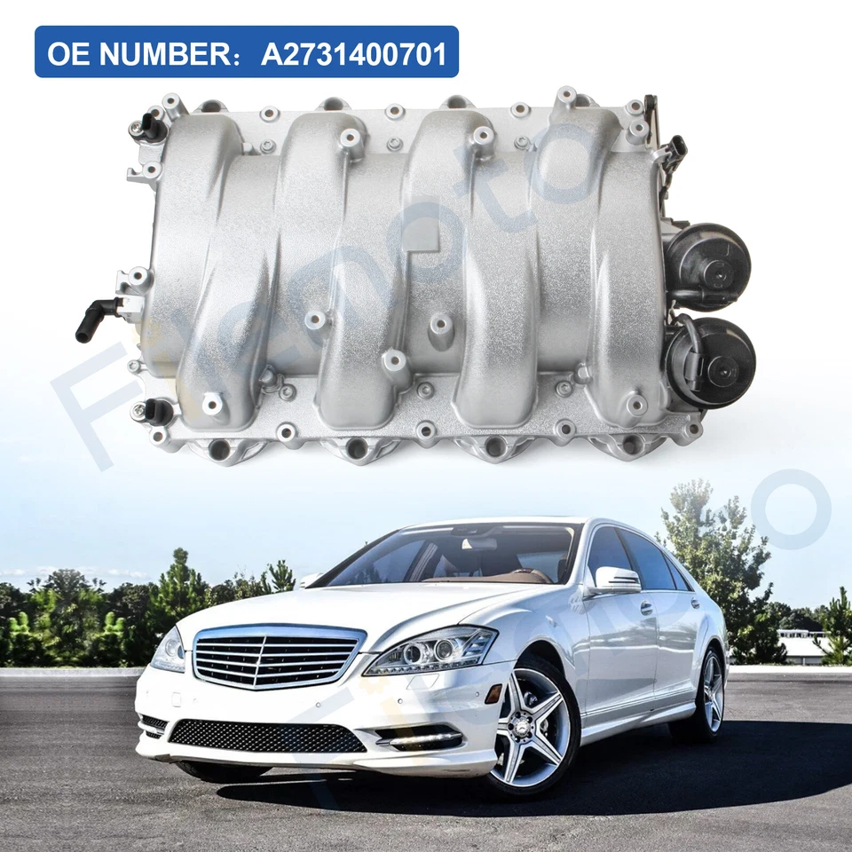 Впускной коллектор для Mercedes CL550 CLK550 E550 G550 GL550 S550 SL550 4,7 л 5,5 л - Изображение 4 из 4