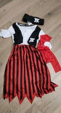 Pretty girl pirate costume L 10-12