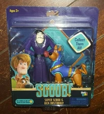 Scoob! - SUPER SCOOB & DICK DASTARDLY Figures! #40071 (2019, Basic Fun)