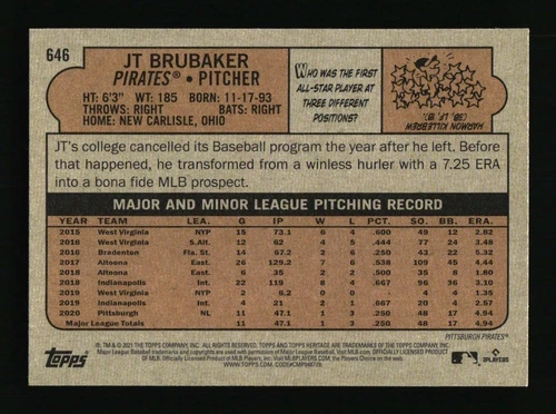 2021 Topps Heritage High Number - Pick Your Card #501-725 - Complete Your Set - Picture 274 of 394