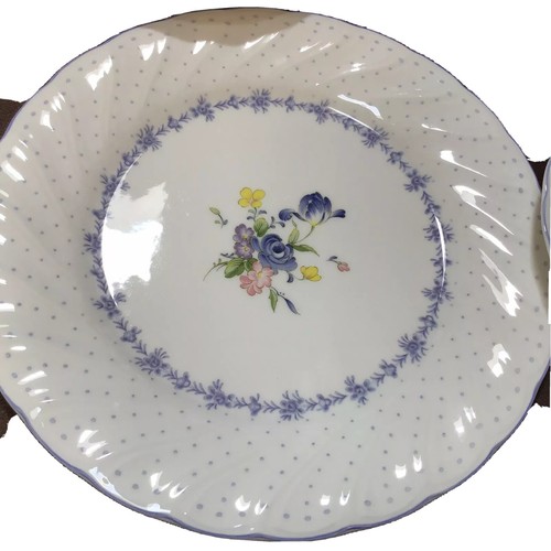 New Nikko Tableware Blue Peony Cake Serving Plate 10.75” Japan eBay