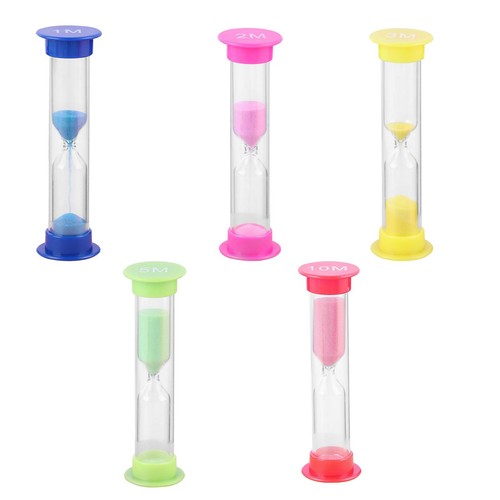 2pcs Hourglass Timer Mini Hourglass Sand Timer Colorful Sand Clock ...