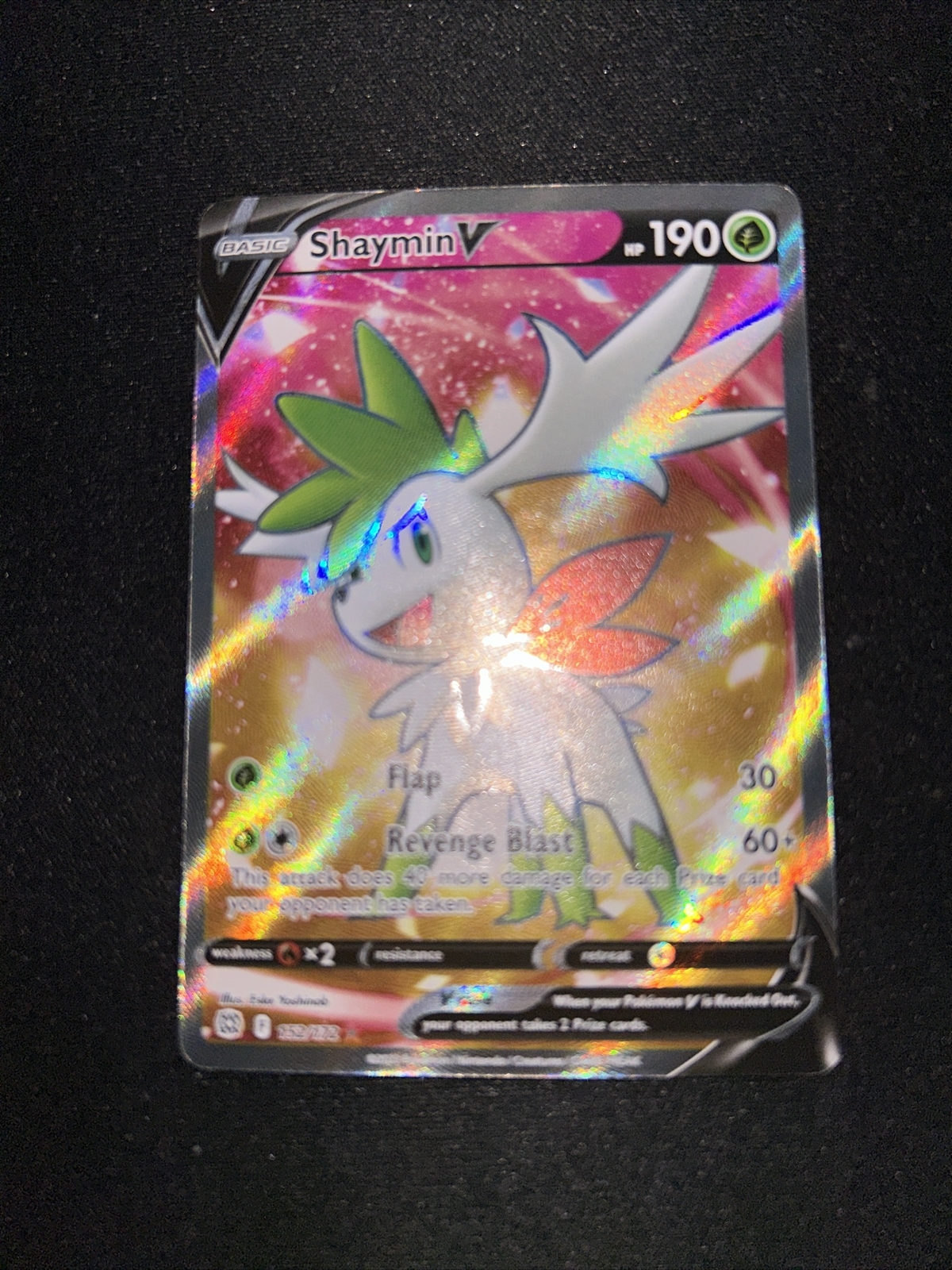 Shaymin V (Full Art) 152/172 Brilliant Stars NM/M