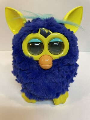 2012 Hasbro Furby Boom Starry Night Blue And Yellow Not Working O1