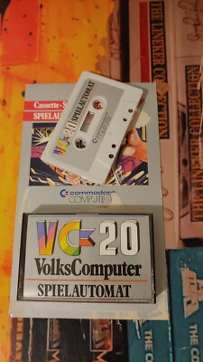 Spielautomat (1982) Commodore VIC 20 (Tape, Manual, Box/Blister) working 8-bit