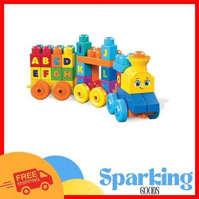 Toddler-Friendly ABC Blocks Musical Train - 50 Pieces of Fun Learning Adventure