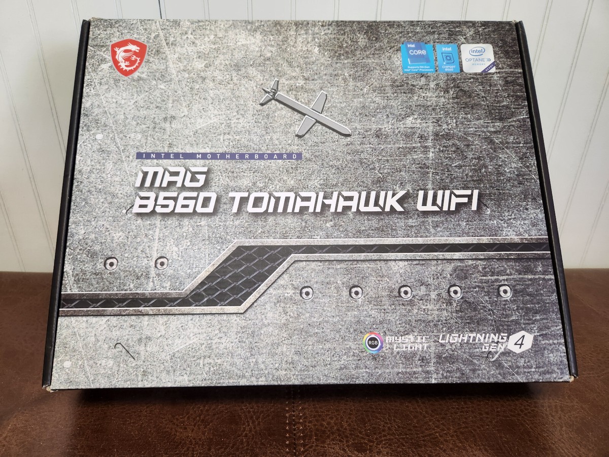 MSI MAG B560 Tomahawk WiFi Motherboard 11th/10th Intel LGA 1200