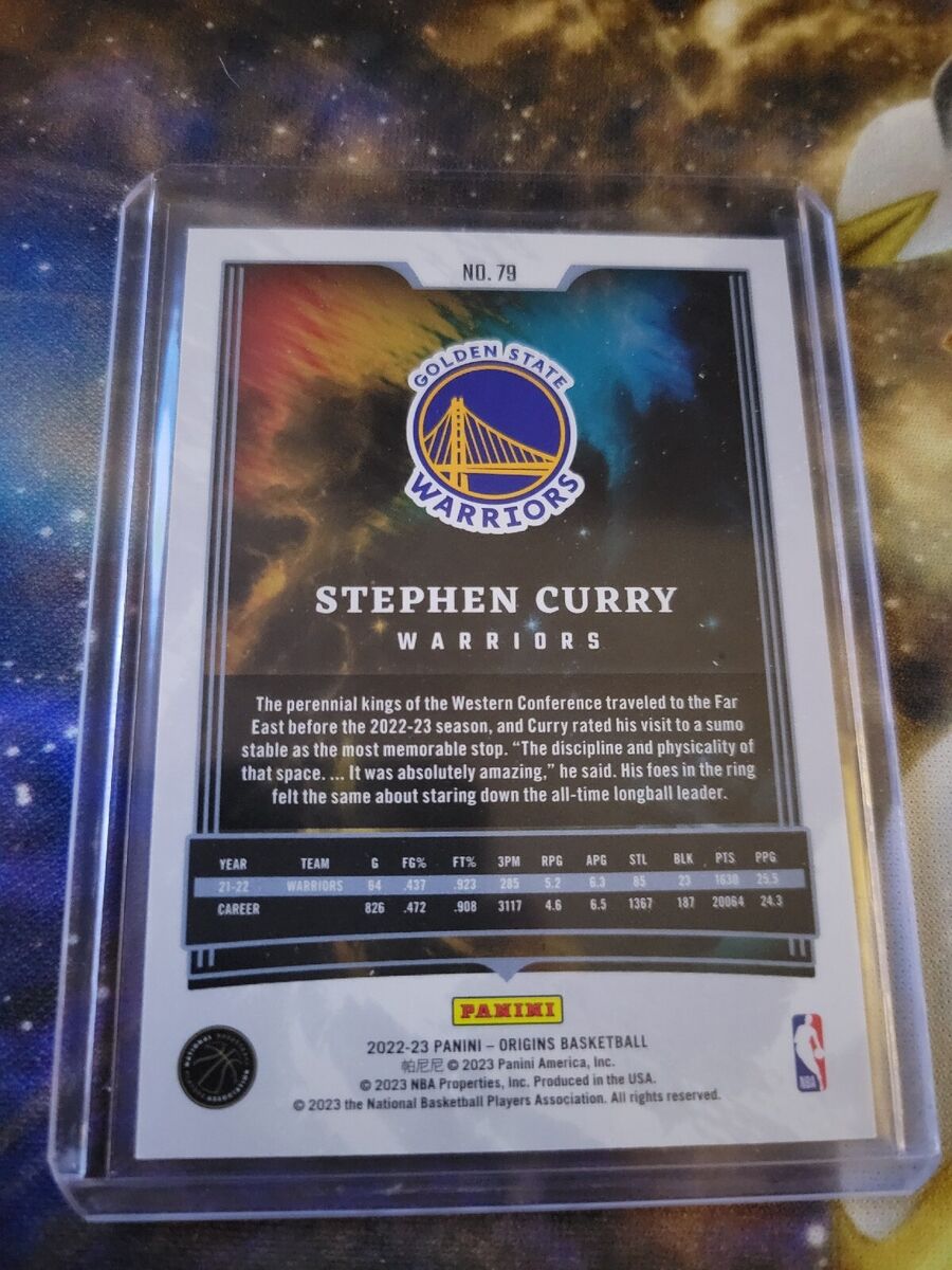 2022-23 Panini Origins Stephen Curry Golden State Warriors 2022-23 Panini Origins Stephen Curry Golden State Warriors