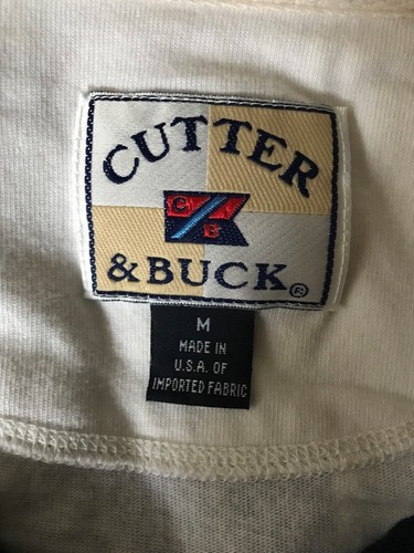 CUTTER & BUCK ~ Men's (M) Multi-Color ~ GOLF PATTERN ~ Polo Casual Golf Shirt - Picture 2 of 9