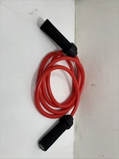 N 1 Fit Premium Weighted Jump Rope 9FT Red  Men And Woman Crossfit and Boxing