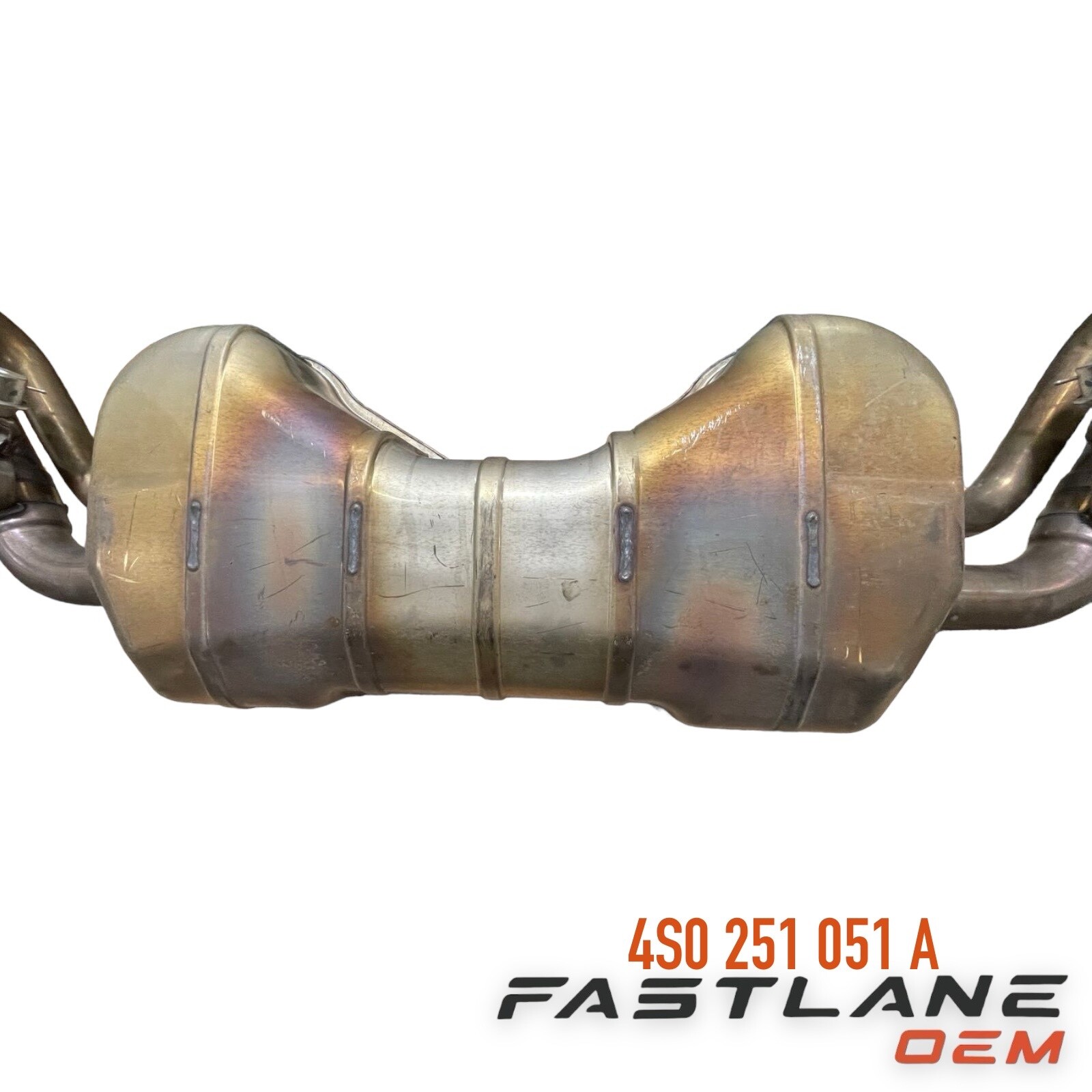 2017-2021 AUDI R8 REAR PIPE SECTION OEM 4S0 251 051 A